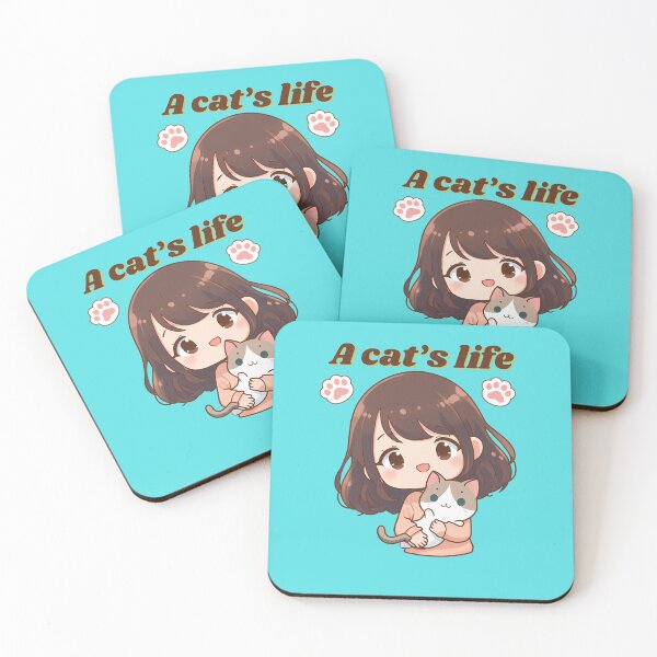 Item preview, Cat slave - A cat’s life - Cat Lover designed and sold by mamacub.