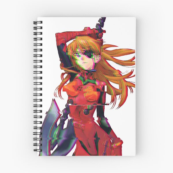 Artikelvorschau, Asuka glitched entworfen und verkauft von CornerStore3000.