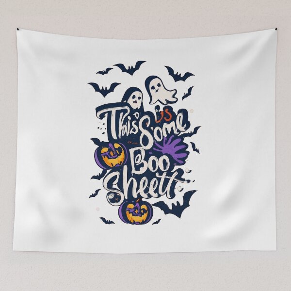 Item preview, This Is Some Boo Sheet Ghost Halloween Costume  designed and sold by ArtFromBeyond.