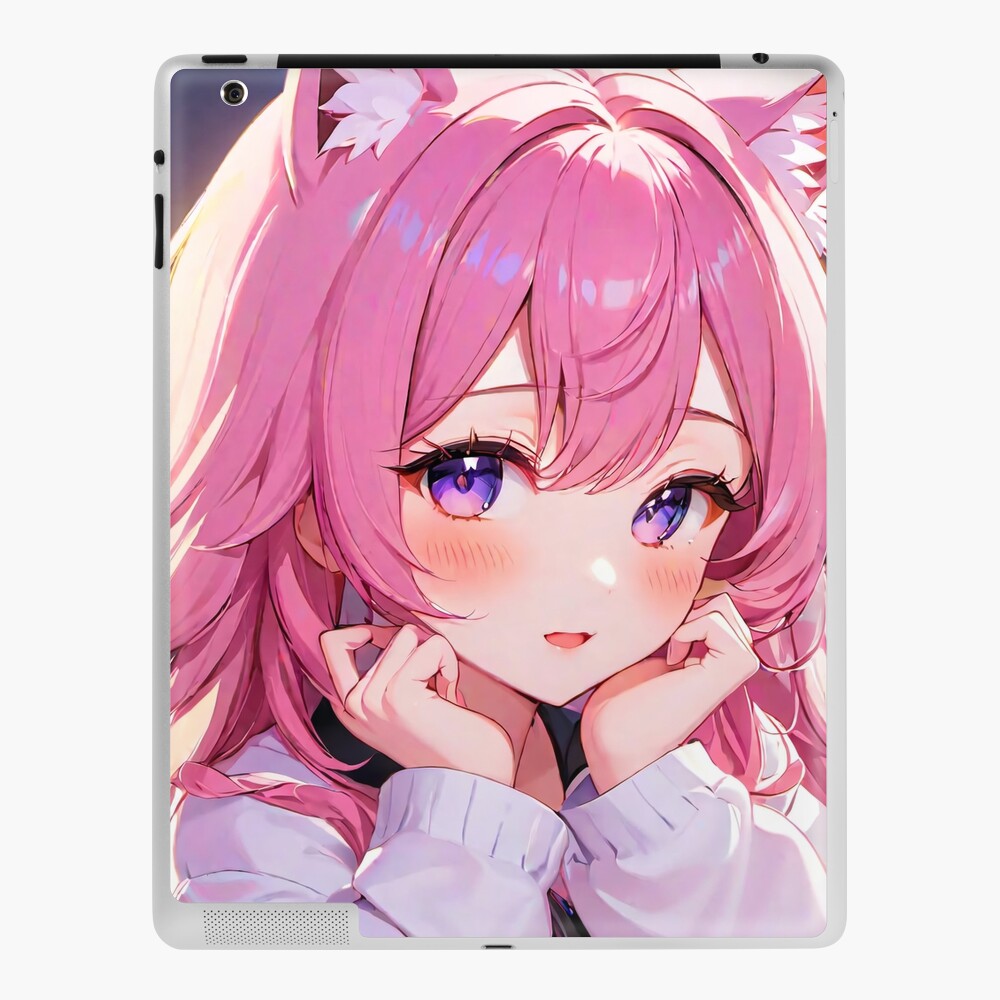 UwU Anime Cat Girl Pink Hair