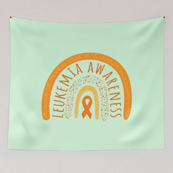 Item preview, Leukemia Awareness - Boho Rainbow II designed and sold by Lemon Pepper.