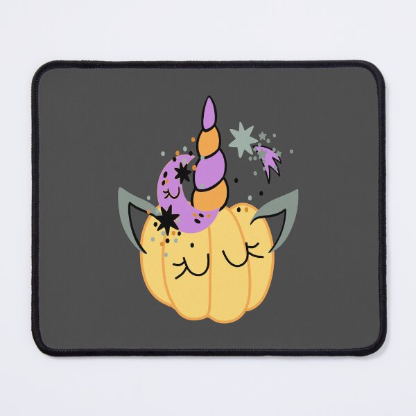Item preview, Pumpkin unicorn face designed and sold by Colorfulman.