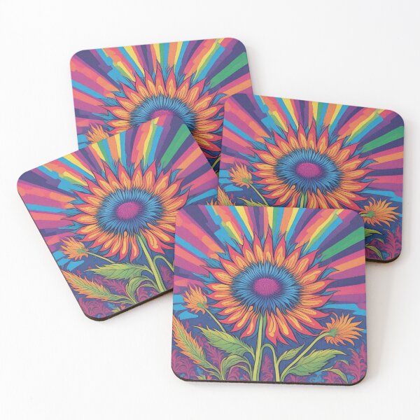 Item preview, Psychedelic cornflower designed and sold by Kamil Król.