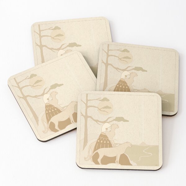 Item preview, Mountain Lions Landscape designed and sold by Athanor-Atelier.