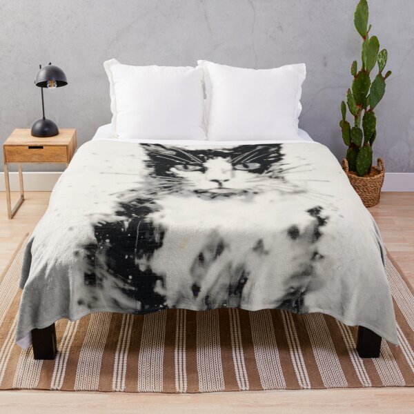 Item preview, Black and White Cat designed and sold by Ebuch007.