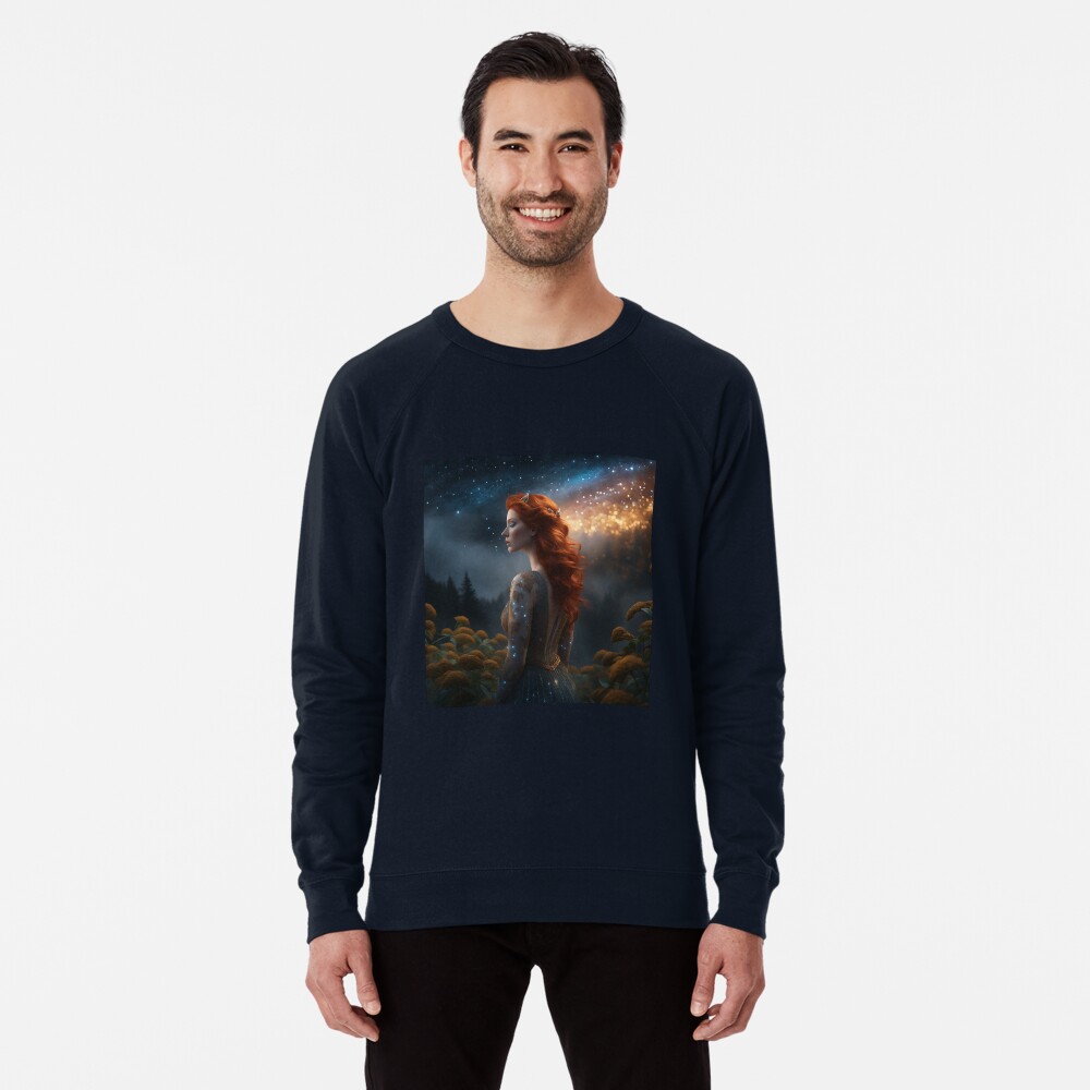 Item preview, Lightweight Sweatshirt designed and sold by PurplePeacock.