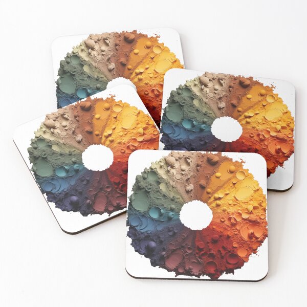 Item preview, Colorful wheel with irregular shapes designed and sold by Tedos7.