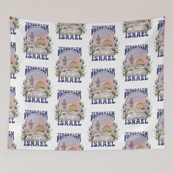 Item preview, Jerusalem Israel I Stand with Israel designed and sold by RebelsErickson.