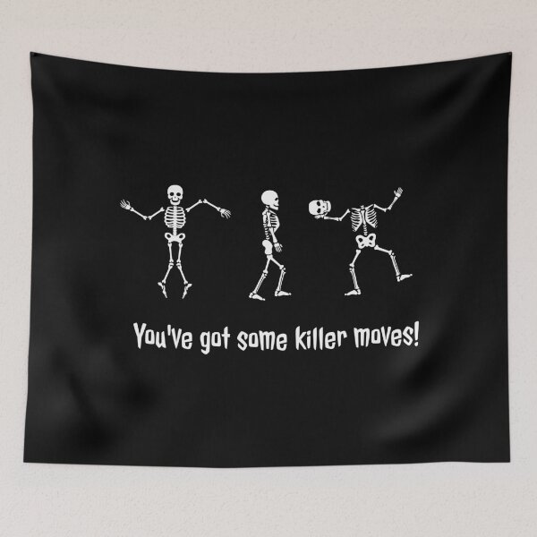 Item preview, You've got some killer moves! Dancing Skeletons designed and sold by sparrowski.