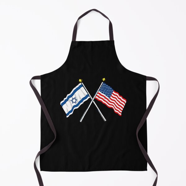 Item preview, USA and Israel Waving Flags Stand with Israel designed and sold by RebelsErickson.