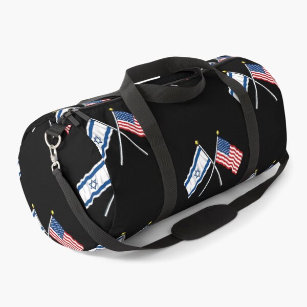 Item preview, USA and Israel Waving Flags Stand with Israel designed and sold by RebelsErickson.