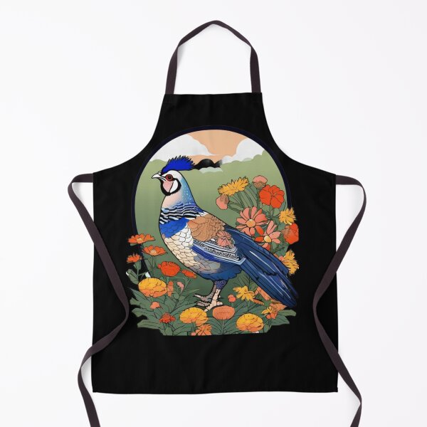 Item preview, prairie chicken in flowers designed and sold by EuropeanPrints.