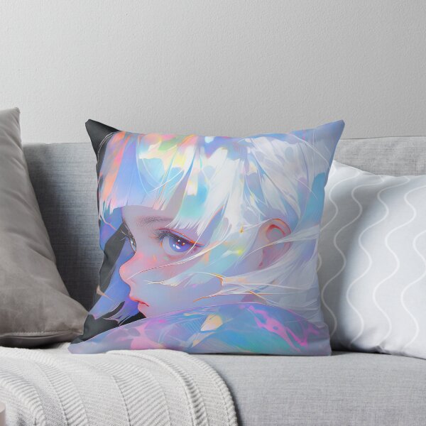 Item preview, Soft Bright Neon Pastel Anime Girl designed and sold by bubblegoth.