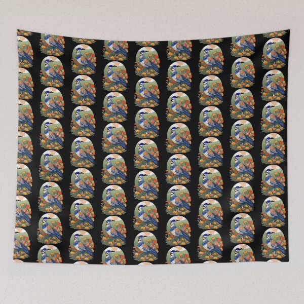 Item preview, prairie chicken in flowers designed and sold by EuropeanPrints.