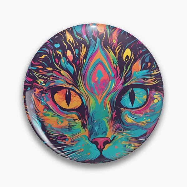 Item preview, Trippy Rave Cat designed and sold by TheOmiverse.