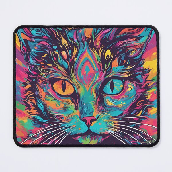 Item preview, Trippy Rave Cat designed and sold by TheOmiverse.