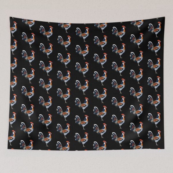 Item preview, prairie chicken in flowers designed and sold by EuropeanPrints.