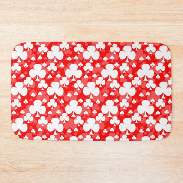 Item preview, Red And White Club Surface Pattern Design designed and sold by PatternTitan.