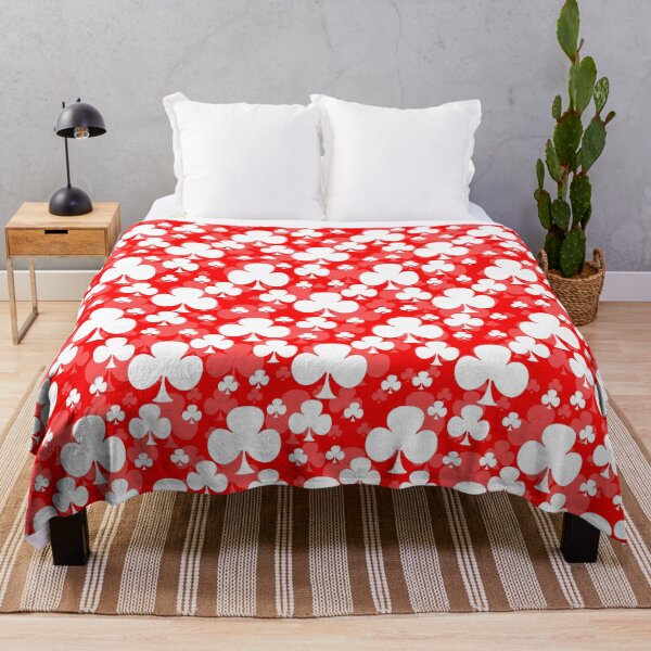 Item preview, Red And White Club Surface Pattern Design designed and sold by PatternTitan.