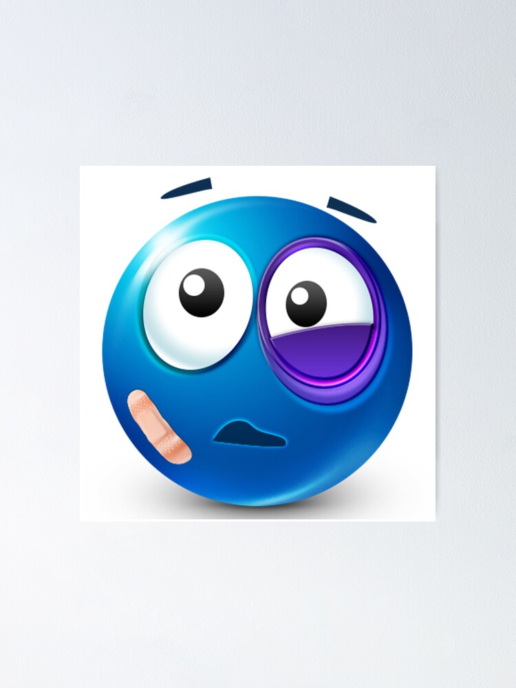 blue roblox emoji Magnet for Sale by goon-street