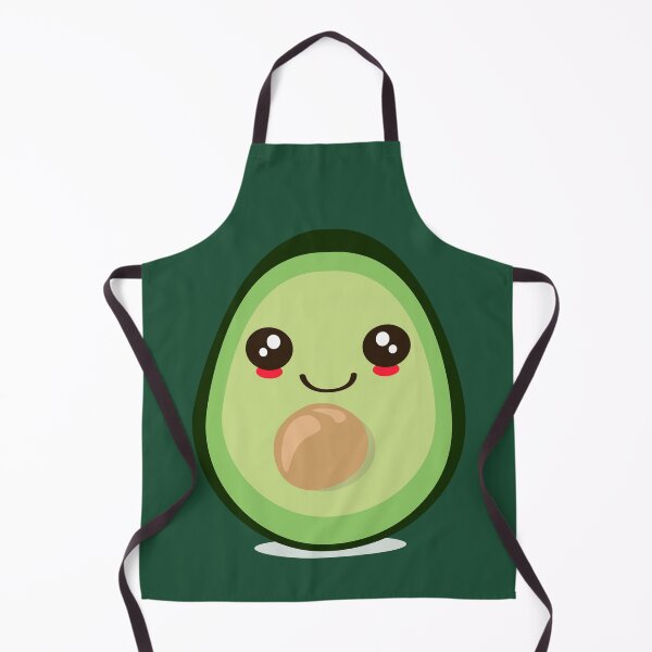 Item preview, Cute Kawaii Avocado designed and sold by minimalartstory.