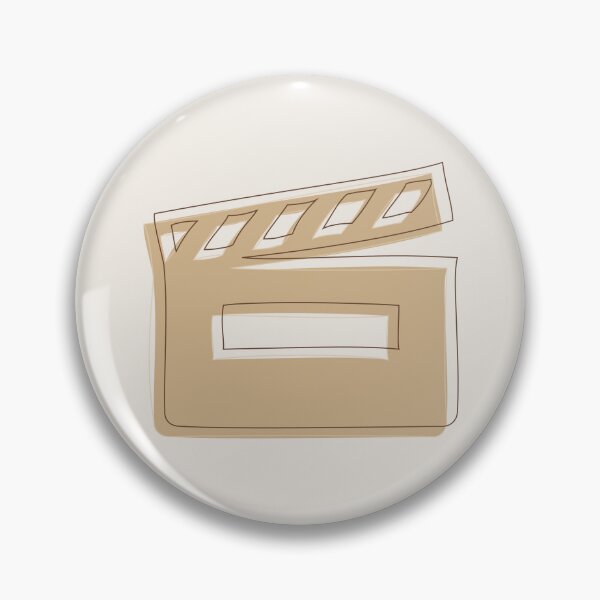 Item preview, Clapperboard - Minimalist Style Simple Icon designed and sold by MKYArt.