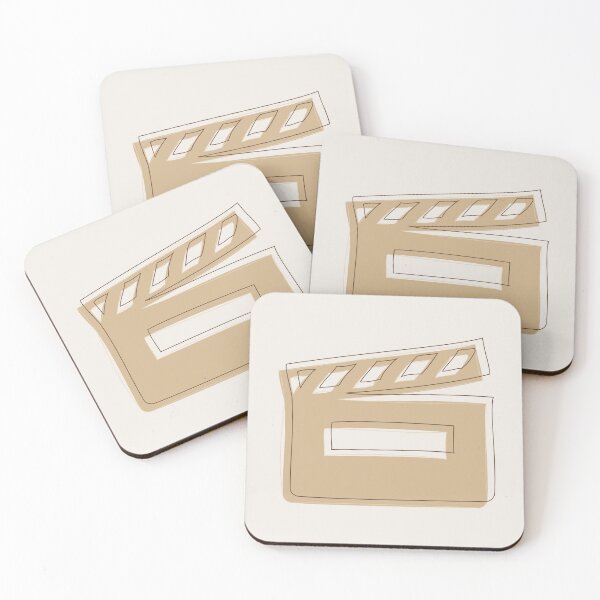 Item preview, Clapperboard - Minimalist Style Simple Icon designed and sold by MKYArt.