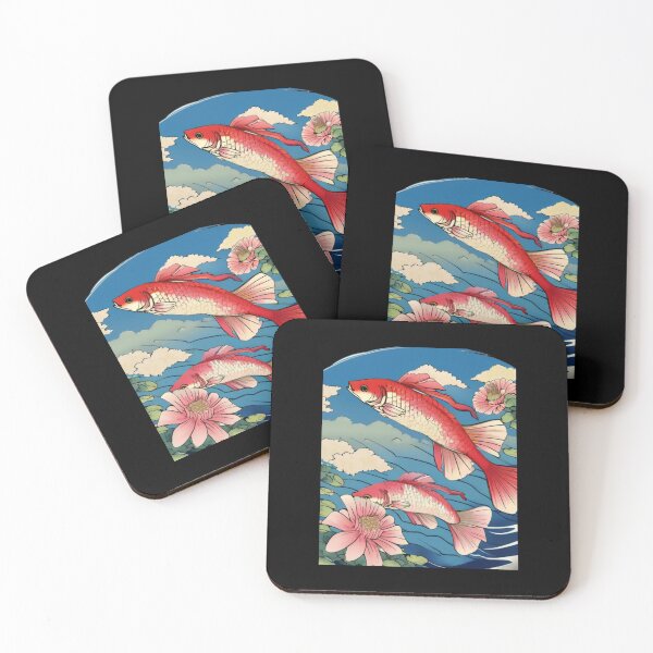 Item preview, gar fish in flowers designed and sold by EuropeanPrints.