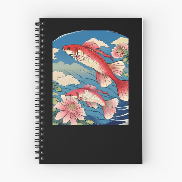 Item preview, gar fish in flowers designed and sold by EuropeanPrints.
