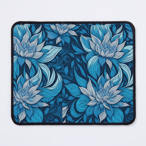 Fall Flowers Mouse Pad  Autumn Floral Sublimation Mouse Pad
