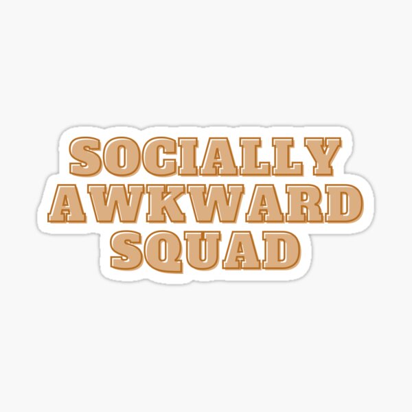 Item preview, Socially Awkward Club designed and sold by thisisbluetiful.