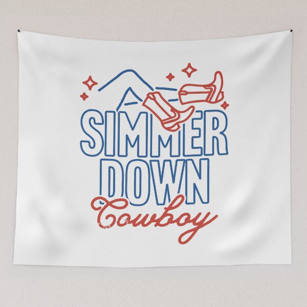 Item preview, Simmer Down Cowboy designed and sold by PaulSDesign.