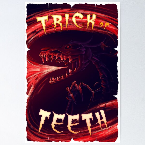 Item preview, Trick or Teeth - Skeleton Dragon designed and sold by Voice of Dragons.
