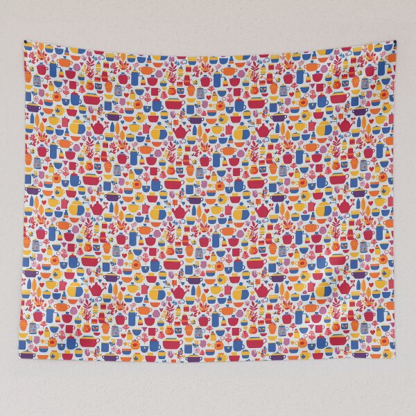 Item preview, Kitchen Pattern designed and sold by SteadyRolling.