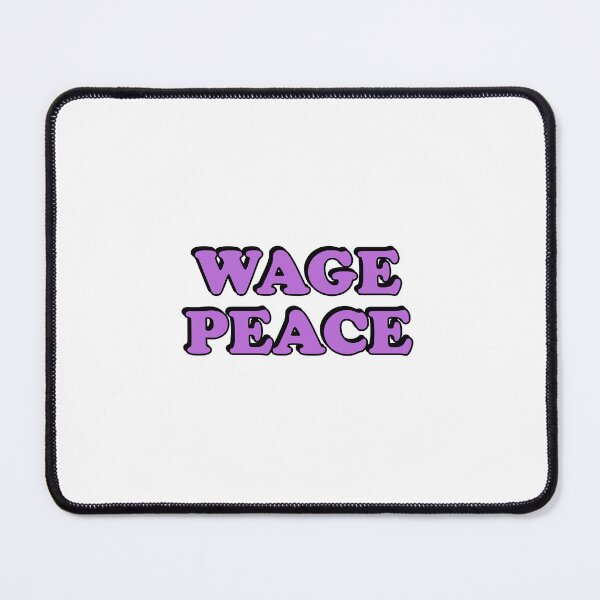 Item preview, WAGE PEACE NOT WAR designed and sold by Inspirationmotivation.