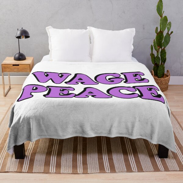 Item preview, WAGE PEACE NOT WAR designed and sold by Inspirationmotivation.