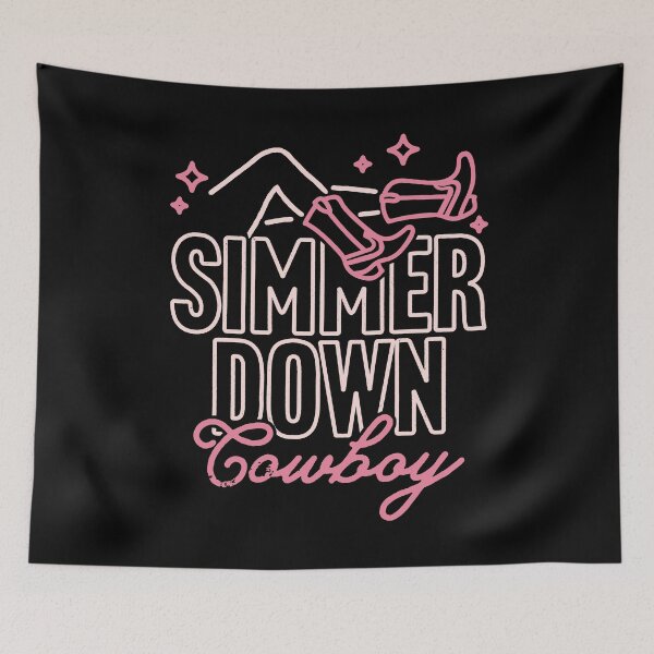 Item preview, Simmer Down Cowboy designed and sold by PaulSDesign.