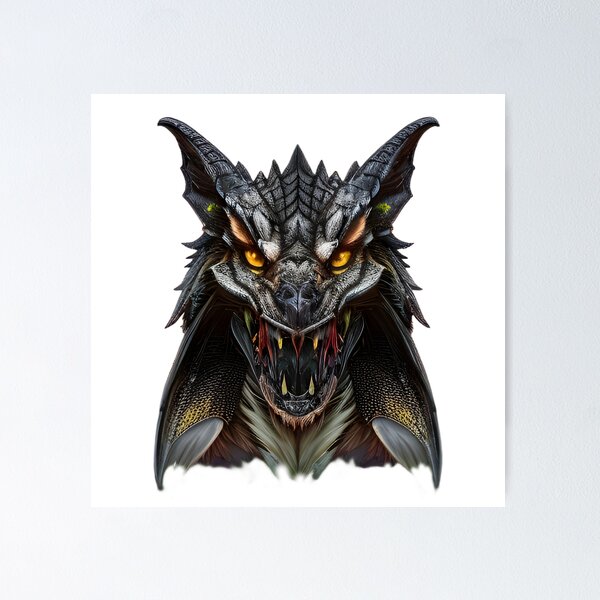 Item preview, Dragon face designed and sold by Artdsign256.