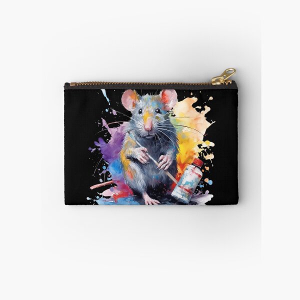 Item preview, Painter Rat watercolor designed and sold by K-Projects.