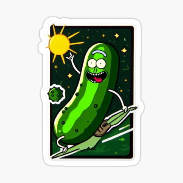Carte Pickle Rick - Je suis un scientifique Citation gra