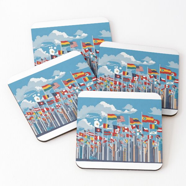 Item preview, "Harmony in Diversity: Celebrating United Nations Day". designed and sold by vectorillus.
