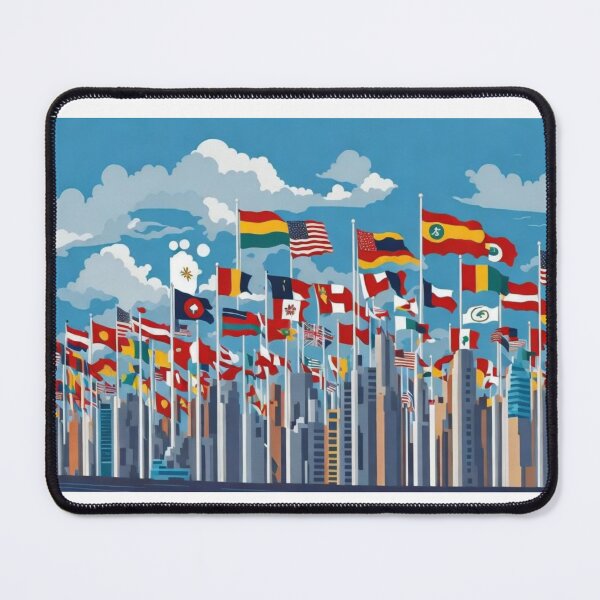 Item preview, "Harmony in Diversity: Celebrating United Nations Day". designed and sold by vectorillus.