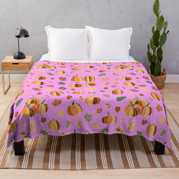 Item preview, Pumpkin and leafs pattern designed and sold by Ana Gorozpe.