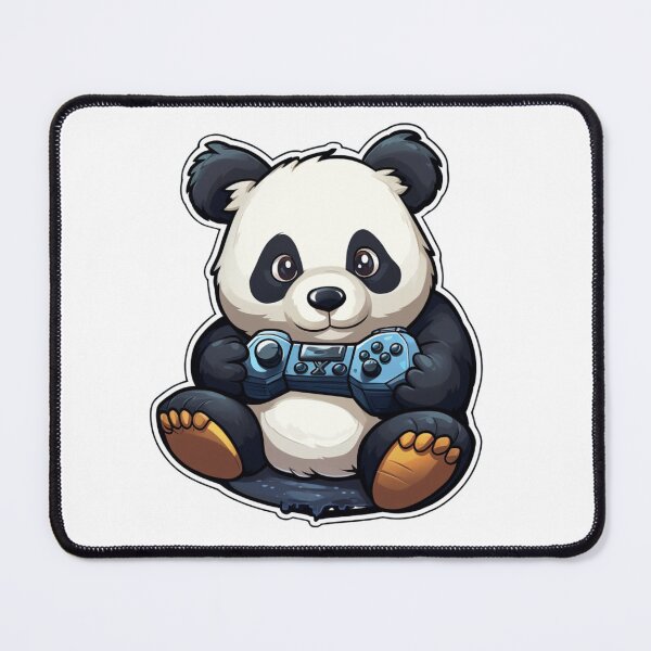 Item preview, Gaming Panda with Contrroller designed and sold by ArtFromBeyond.