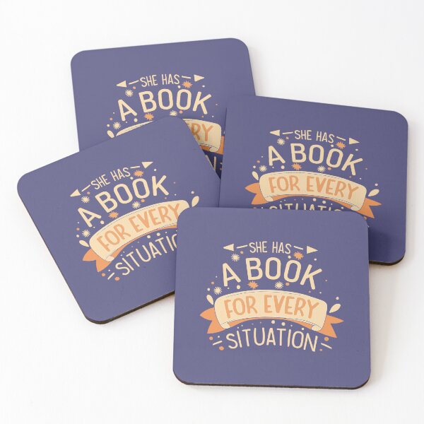 Item preview, She Has A Book For Every Situation designed and sold by PMCreative.