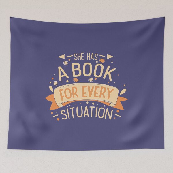Item preview, She Has A Book For Every Situation designed and sold by PMCreative.