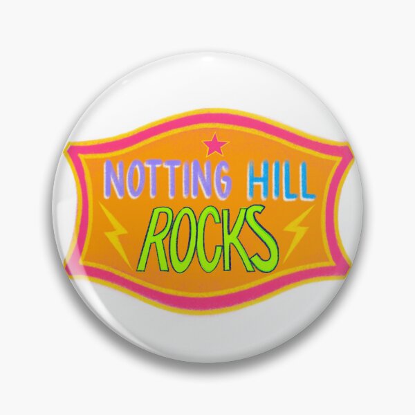 Item preview, Notting Hill Rocks London Patch designed and sold by HersCreative.