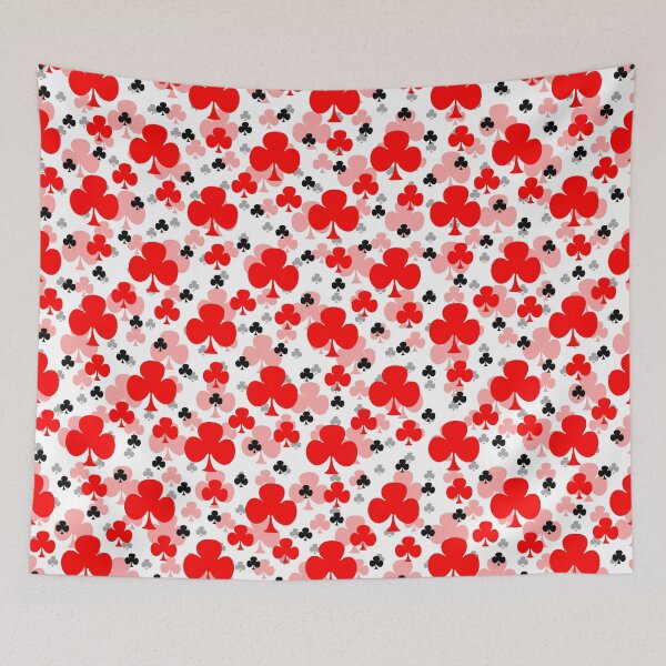 Item preview, Red Club Surface Pattern designed and sold by PatternTitan.