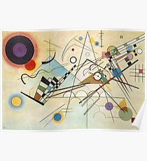 Composition 8 Painting Poster