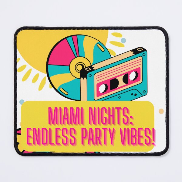 Item preview, Miami nights: Party vibes designed and sold by KindredSpiritsD.